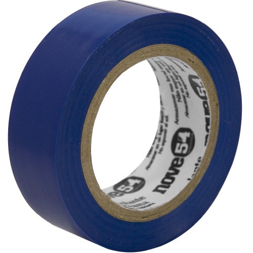 Fita isolante antichama azul 19 mm x 10 m Fita isolante antichama azul 19 mm x 10 m