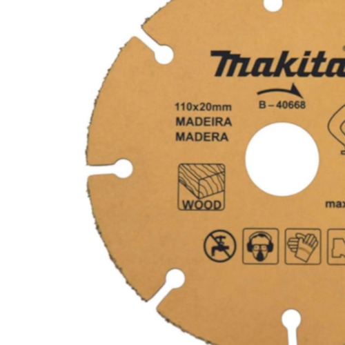 Disco de corte para madeira em tungstnio 110 mm