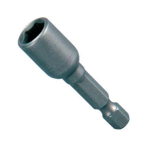 Soquete magnético sextavado 8 x 50 mm encaixe de 1/4 Soquete magnético sextavado 8 x 50 mm encaixe de 1/4