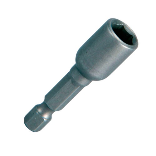 Soquete magnético sextavado 8 x 50 mm encaixe de 1/4 Soquete magnético sextavado 8 x 50 mm encaixe de 1/4