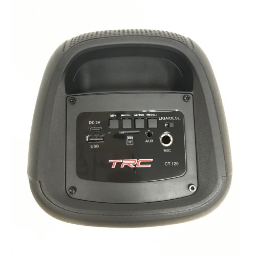 Caixa de som amplificada 120W RMS com Bluetooth TWS Radio FM - CT120 Caixa de som amplificada 120W RMS com Bluetooth TWS Radio FM - CT120