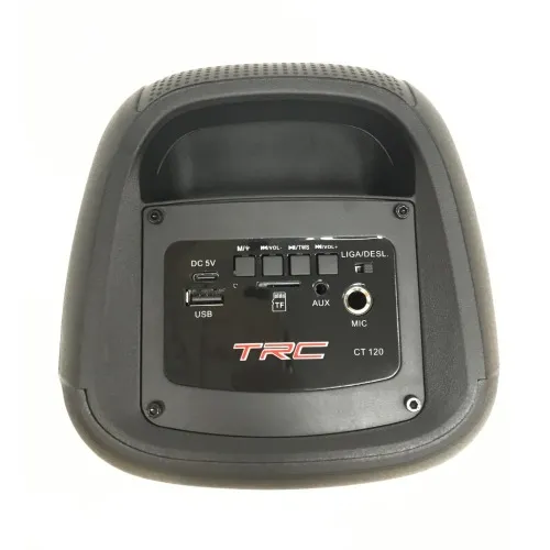 Caixa de som amplificada 120W RMS com Bluetooth TWS Radio FM - CT120
