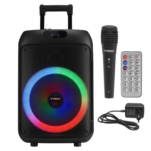 Caixa de som amplificada 550W RMS com Microfone Bluetooth TWS Radio FM - CT550  110V/220V Caixa de som amplificada 550W RMS com Microfone Bluetooth TWS Radio FM - CT550  110V/220V