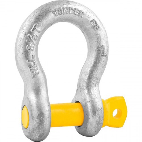 Manilha curva para cabo de aço 1/2 Manilha curva para cabo de aço 1/2