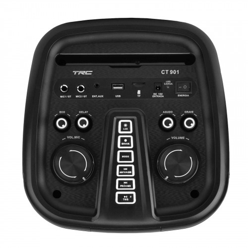 Caixa de som amplificada 900W RMS com Bluetooth TWS Radio FM - CT901  110V/220V Caixa de som amplificada 900W RMS com Bluetooth TWS Radio FM - CT901  110V/220V