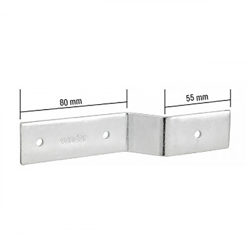 Suporte para tranca aberto