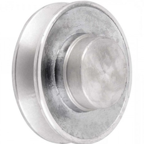 Polia de alum�nio 1 canal A-80 mm sem furo