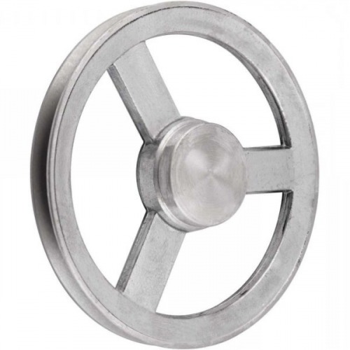 Polia de alumínio 1 canal A-200 mm Polia de alumínio 1 canal A-200 mm