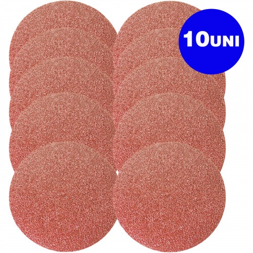 Disco de Lixa com velcro 125 mm com 10 peas - 738459