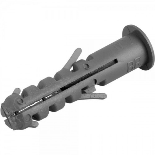 Bucha pl�stica de fixa��o 12 mm com anel 150 pe�as - VA-12