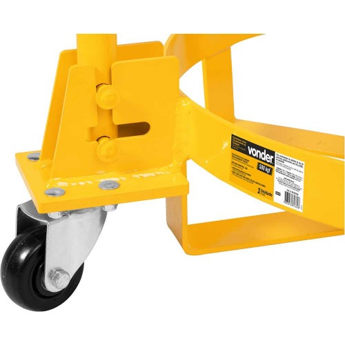 Carrinho para transporte de tambor capacidade de 500kgf