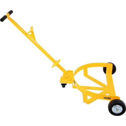 Carrinho para transporte de tambor capacidade de 500kgf