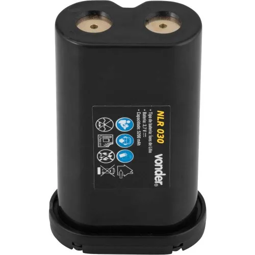 Bateria íons de lítio 3,7V para nível a laser NLR 030