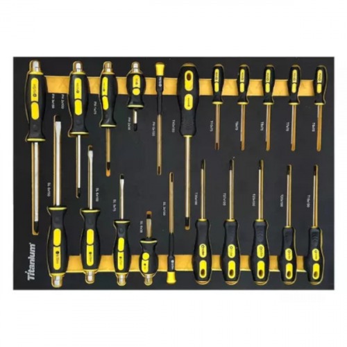 Carrinho para ferramentas com 7 gavetas e 258 ferramentas - Work Station Carrinho para ferramentas com 7 gavetas e 258 ferramentas - Work Station