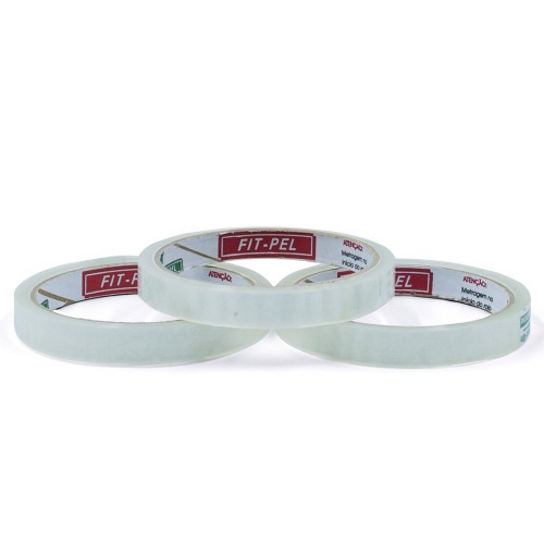 Fita adesiva 12 mm x 40 m com 20 peças cristal - 10100601 Fita adesiva 12 mm x 40 m com 20 peças cristal - 10100601