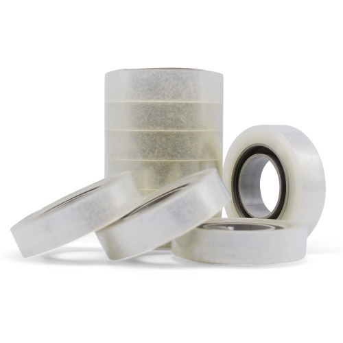 Fita adesiva 12 mm x 33 m com 10 peas cristal - 10100501