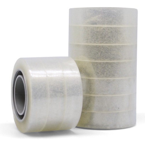 Fita adesiva 12 mm x 33 m com 10 peas cristal - 10100501