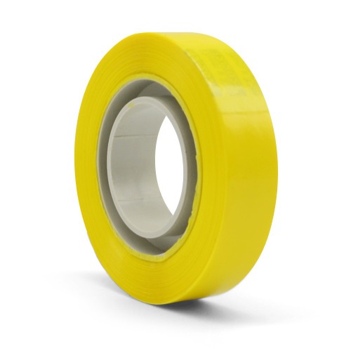 Fita adesiva 12 mm x 33 m com 10 peças amarela - 10100511 Fita adesiva 12 mm x 33 m com 10 peças amarela - 10100511