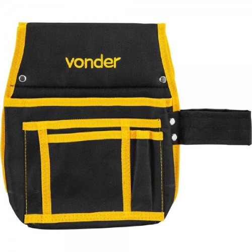 Porta ferramentas em lona com 4 bolsos - PF016 Porta ferramentas em lona com 4 bolsos - PF016