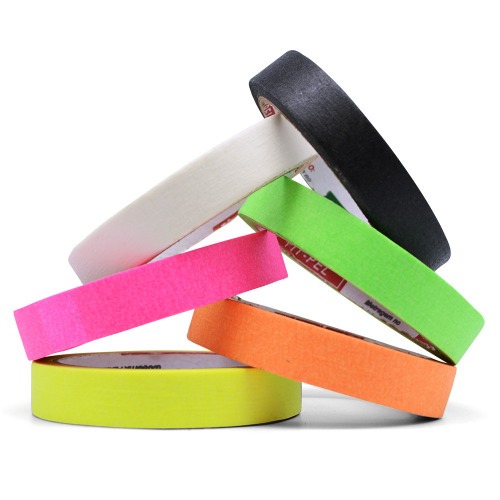 Fita crepe adesiva Neon 18 mm x 30 metros com 6 peas  - 10401705