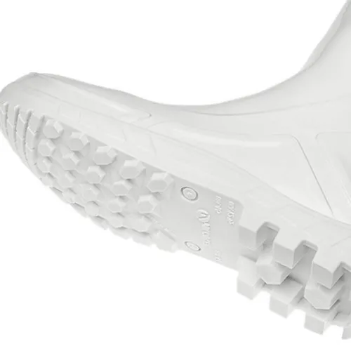 Bota de PVC impermeável cano médio sem forro branca - Vulcaflex