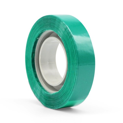 Fita adesiva 12 mm x 33 m com 10 peças verde - 10100512 Fita adesiva 12 mm x 33 m com 10 peças verde - 10100512