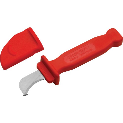 Faca curva desencapadora de cabo com isolamento - 4527 NR Faca curva desencapadora de cabo com isolamento - 4527 NR