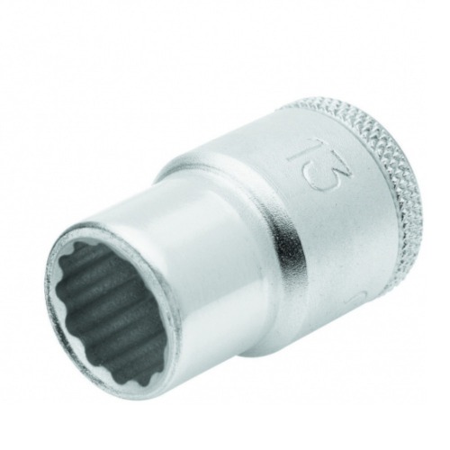 Soquete estriado 33 mm encaixe de 1/2