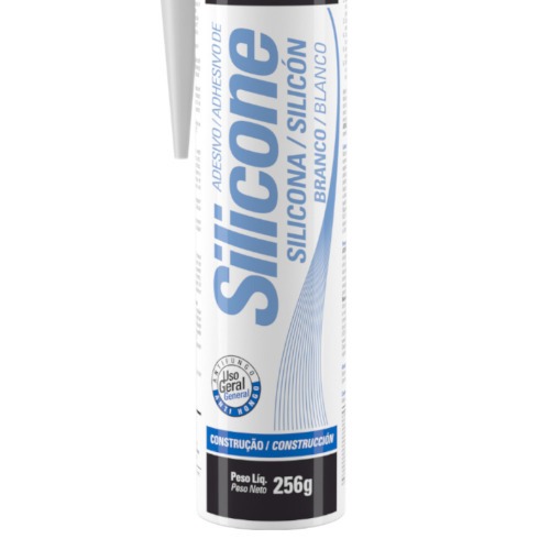 Silicone acético para uso geral 256 gramas Silicone acético para uso geral 256 gramas