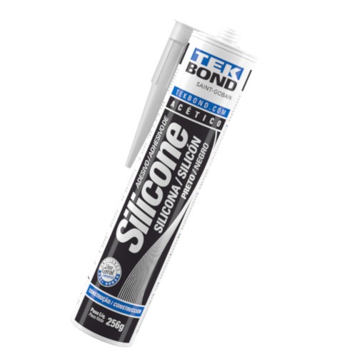 Silicone acético para uso geral 256 gramas Silicone acético para uso geral 256 gramas