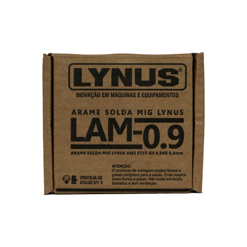 Arame para solda mig 0,8 mm 900g uso sem gs - LAM-09
