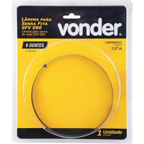 Lâmina para serra fita SFV 090 6 dentes por polegada Lâmina para serra fita SFV 090 6 dentes por polegada