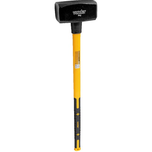 Marreta quadrada 8kg com cabo de fibra - 35.89.003.800