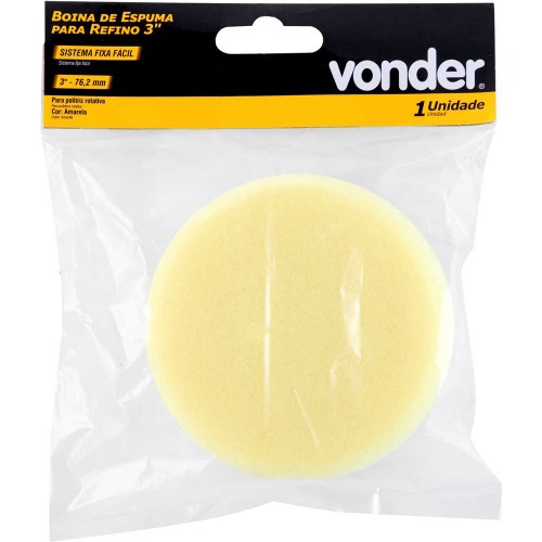 Boina de espuma para refino 3 Boina de espuma para refino 3