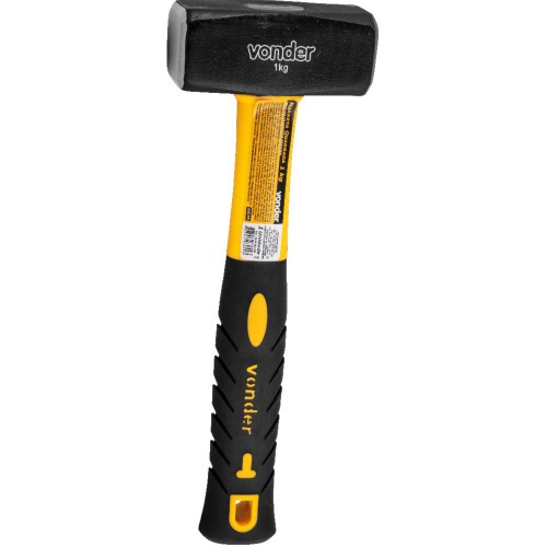 Marreta quadrada 1 kg com cabo de fibra - 35.89.003.100