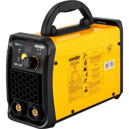 Inversora de solda 120A para eletrodo e tig com Máscara de auto escurecimento - IM 125  110V/220V Inversora de solda 120A para eletrodo e tig com Máscara de auto escurecimento - IM 125  110V/220V
