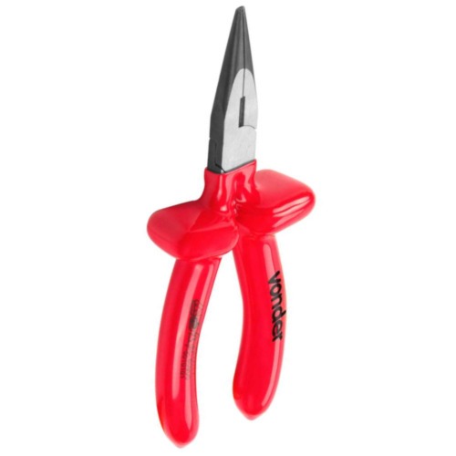 Alicate bico meia cana reto isolado 8