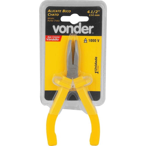 Alicate bico chato isolado 6 Alicate bico chato isolado 6