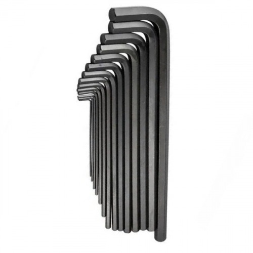 Jogo de chave allen longa 1,5 a 14 mm com 14 peças - 42L-14M Jogo de chave allen longa 1,5 a 14 mm com 14 peças - 42L-14M