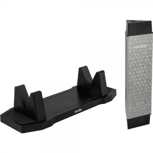 Pedra para afiar diamantada tripla face 14