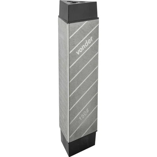 Pedra para afiar diamantada tripla face 14