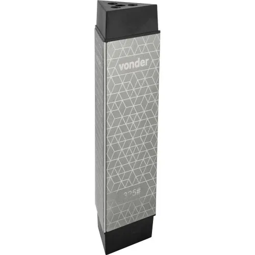 Pedra para afiar diamantada tripla face 14