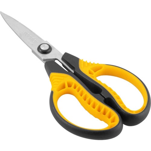 Tesoura de uso geral reta com cabo plstico emborrachado - TR 145