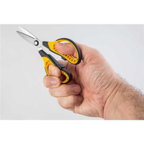 Tesoura de uso geral reta com cabo plstico emborrachado - TR 145