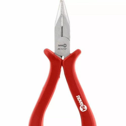 Alicate bico meia cana reto 4.1/2