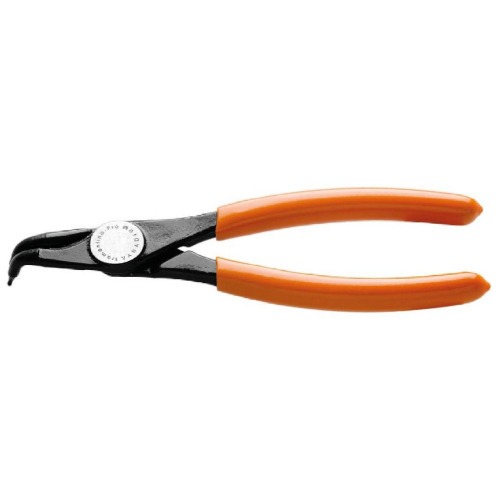 Alicate bico curvo para an�is internos a�o cromo van�dio 5.1/2