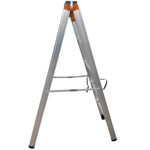 Escada Dobrável Palito de alumínio 4 degraus - N24035517 Escada Dobrável Palito de alumínio 4 degraus - N24035517