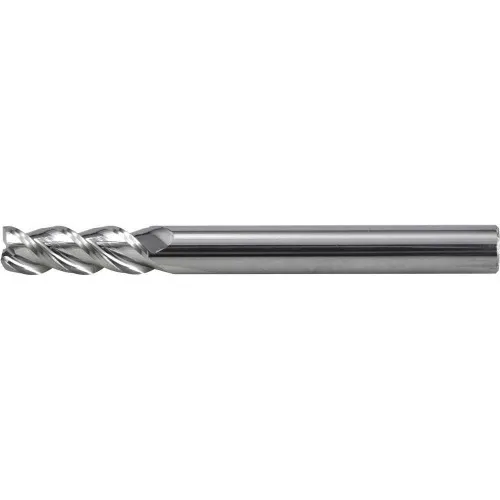 Fresa topo 5,0 mm em metal duro com 3 cortes