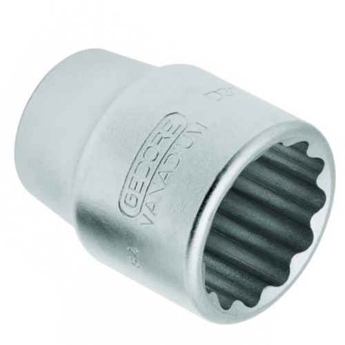 Soquete estriado 27 mm encaixe de 3/4 Soquete estriado 27 mm encaixe de 3/4