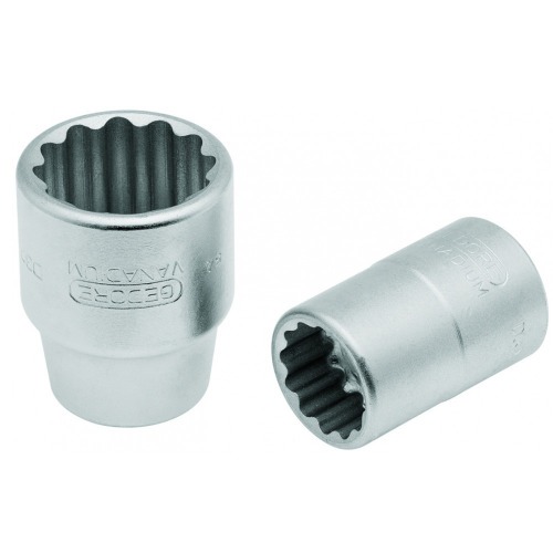 Soquete estriado 19 mm encaixe de 3/4 Soquete estriado 19 mm encaixe de 3/4